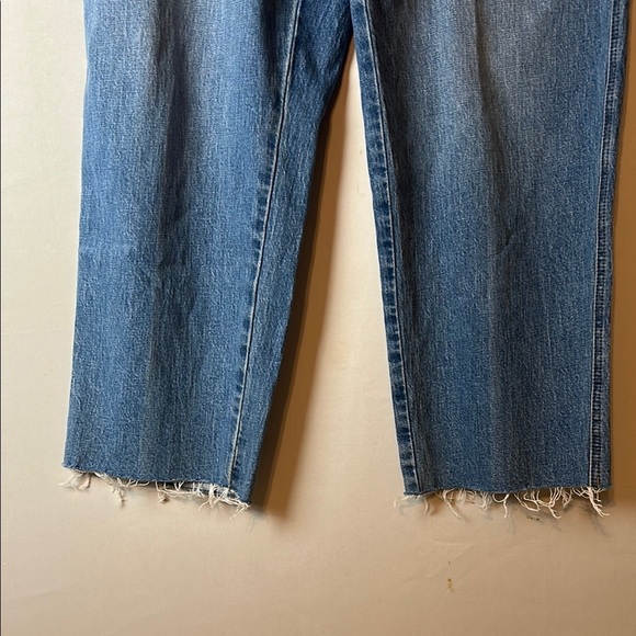 Talbots Women's High Waist Straight Leg Ankle Jeans Denim Blue Size 12 - Picture 4 of 16